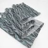 icarus pattern hand marbled silk scarf